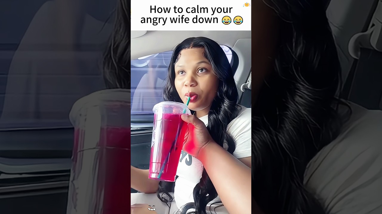 How to stop women from being angry 😡 #haha #funny #funnyprank #wife #couple #omg #fypシ゚viral #fun