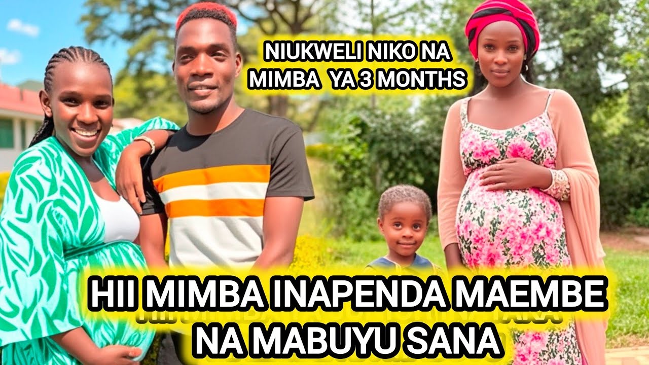 Dem Wa Facebook Shocks Obinna Confirm She is 3 months pregnant Na Ni Boy Kanapenda Maembe Na Mabuyu