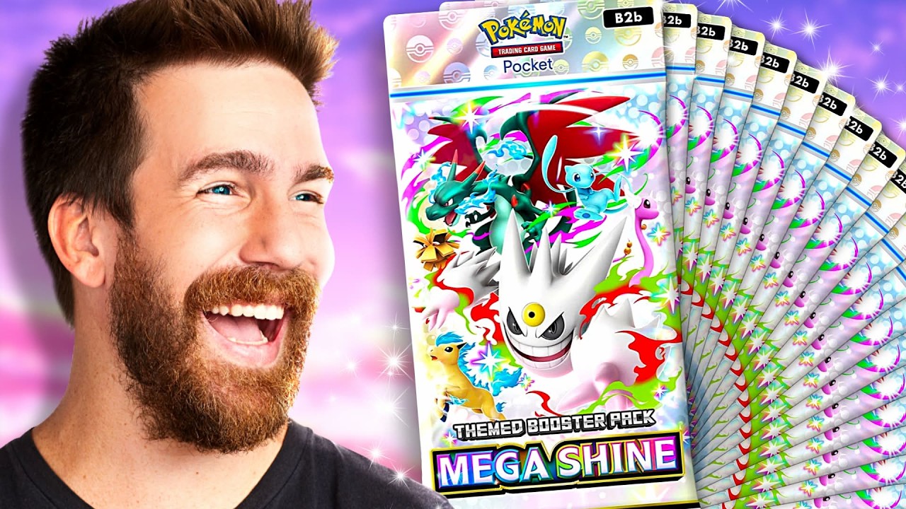 Opening 120 NEW Mega Shine Packs - Pokemon TCG
