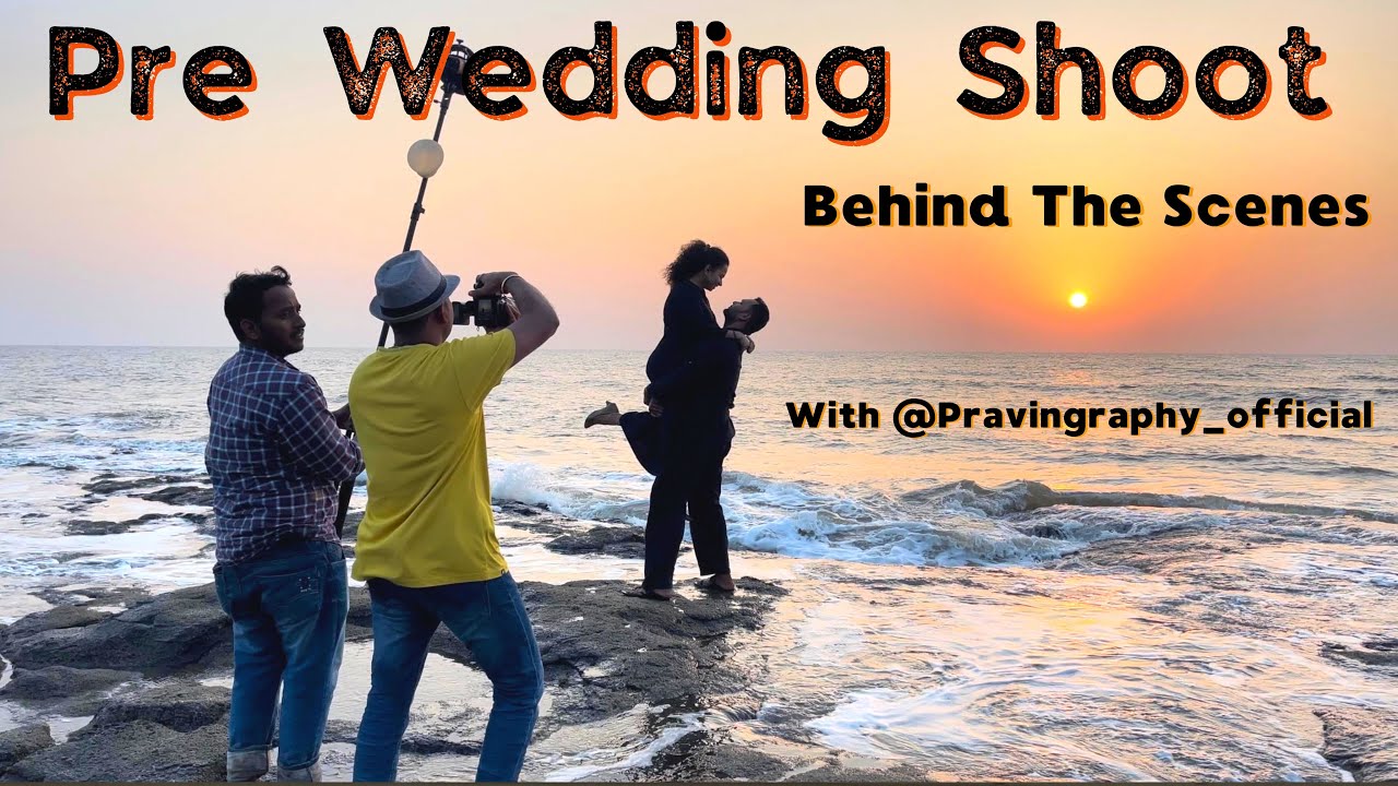 Behind The Scenes & Output | Pre-wedding Photoshoot | Alibaug Korlai Beach