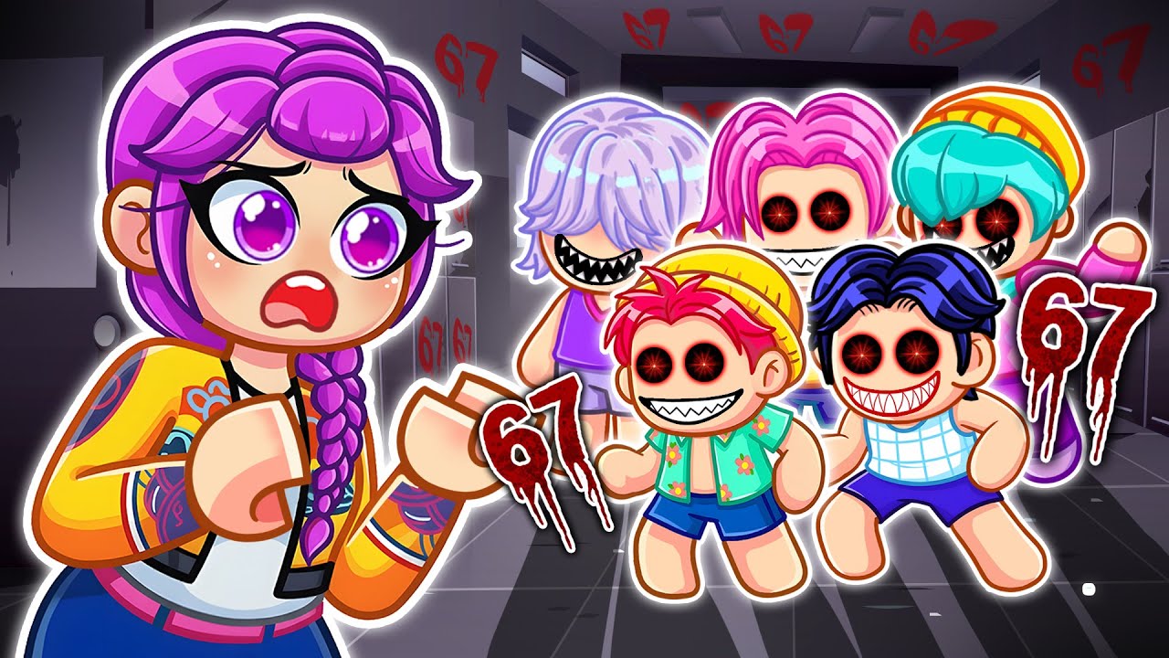 Our BABY KPOP PLUSHIES Said “6 7” at 3AM in Roblox… | Kpop Demon Hunters