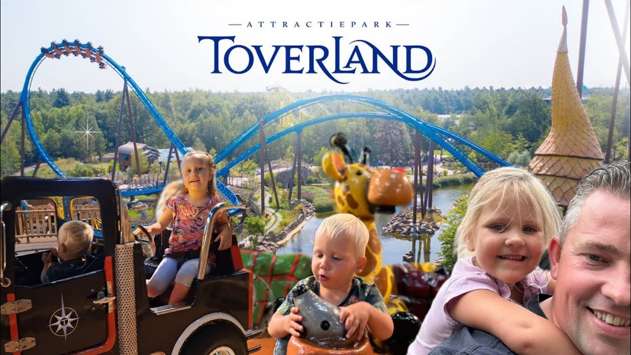 Heel veel plezier in Toverland Attractiepark. voor het eerst in de achtbaan