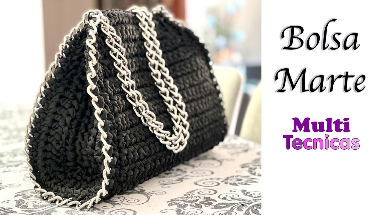 Bolsa Marte em fio de malha