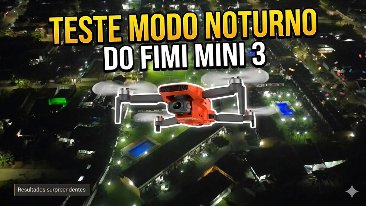 Teste Modo Nortuno Drone FIMI MINI 3