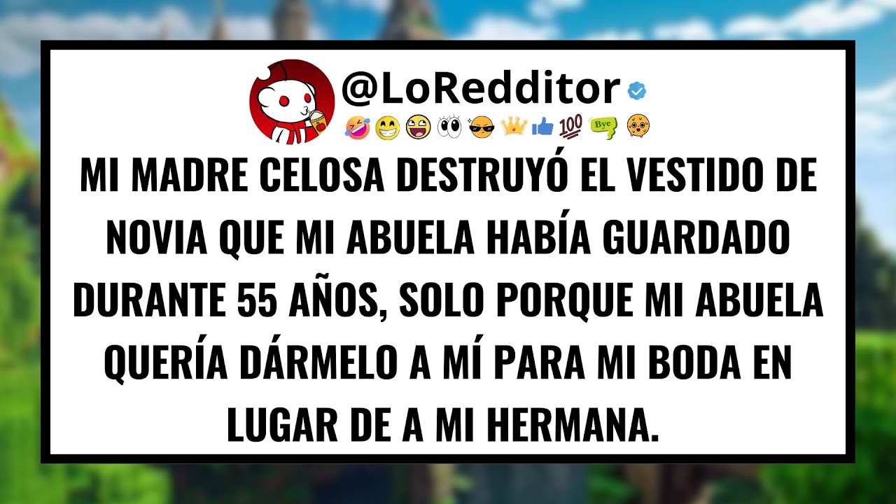Mi madre CELOSA destruy&oacute; el vestido de novia que mi abuela hab&iacute;a guardado durante 55 a&ntilde;os.