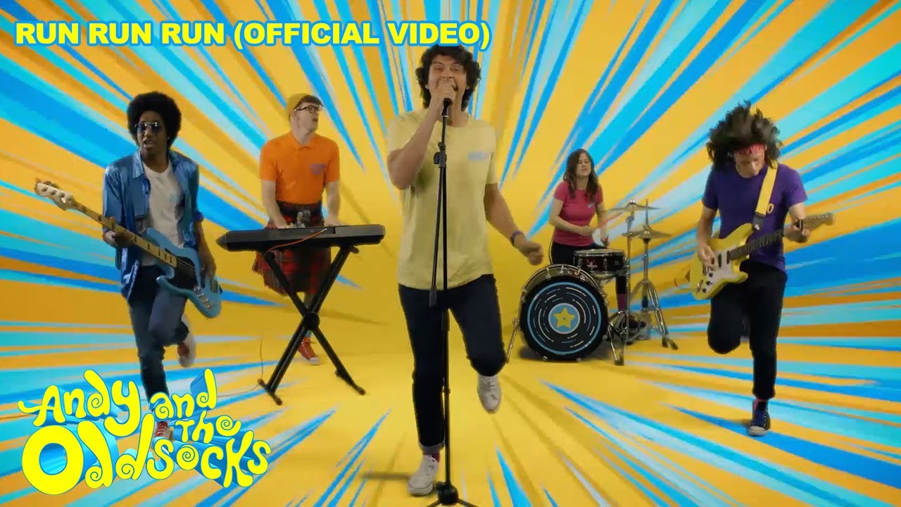 Run Run Run (Official Video) | Andy and the Odd Socks