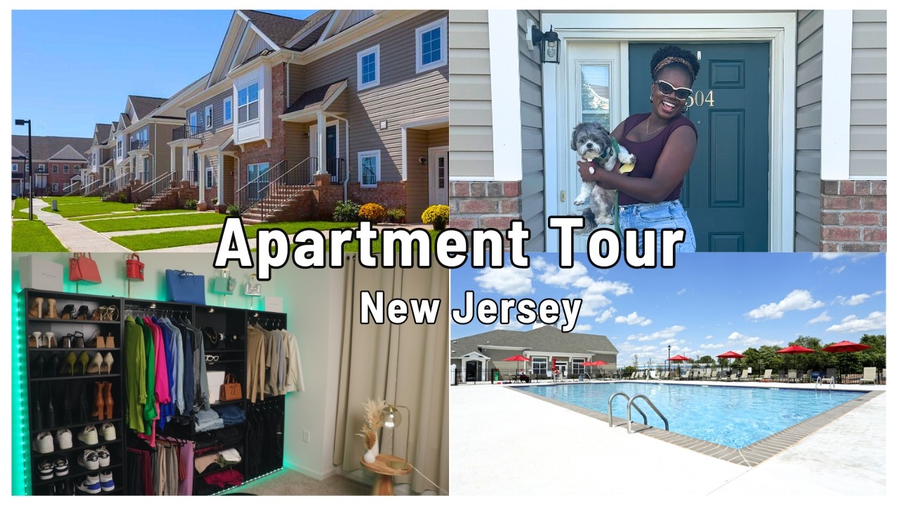 What $3200 Gets You In New Jersey| Townhouse Style Apartment Tour