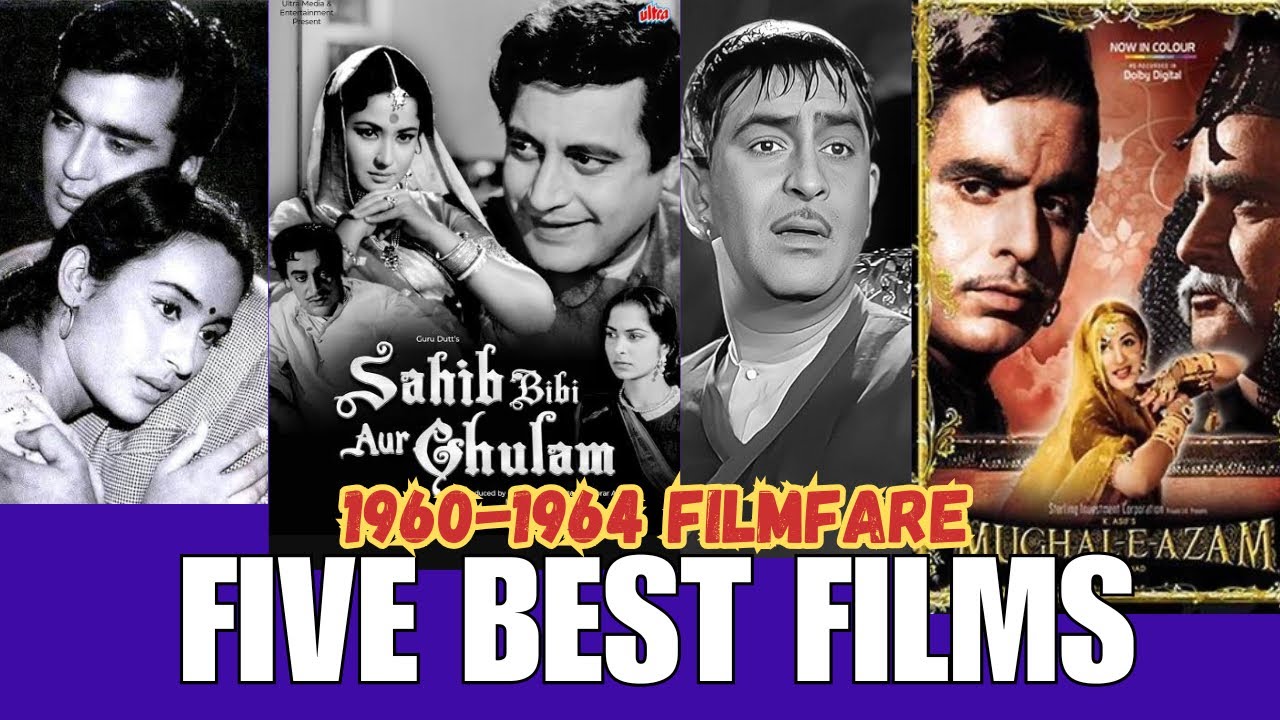 1959-1963 Best Five Films #classicmovies #filmfareawards 