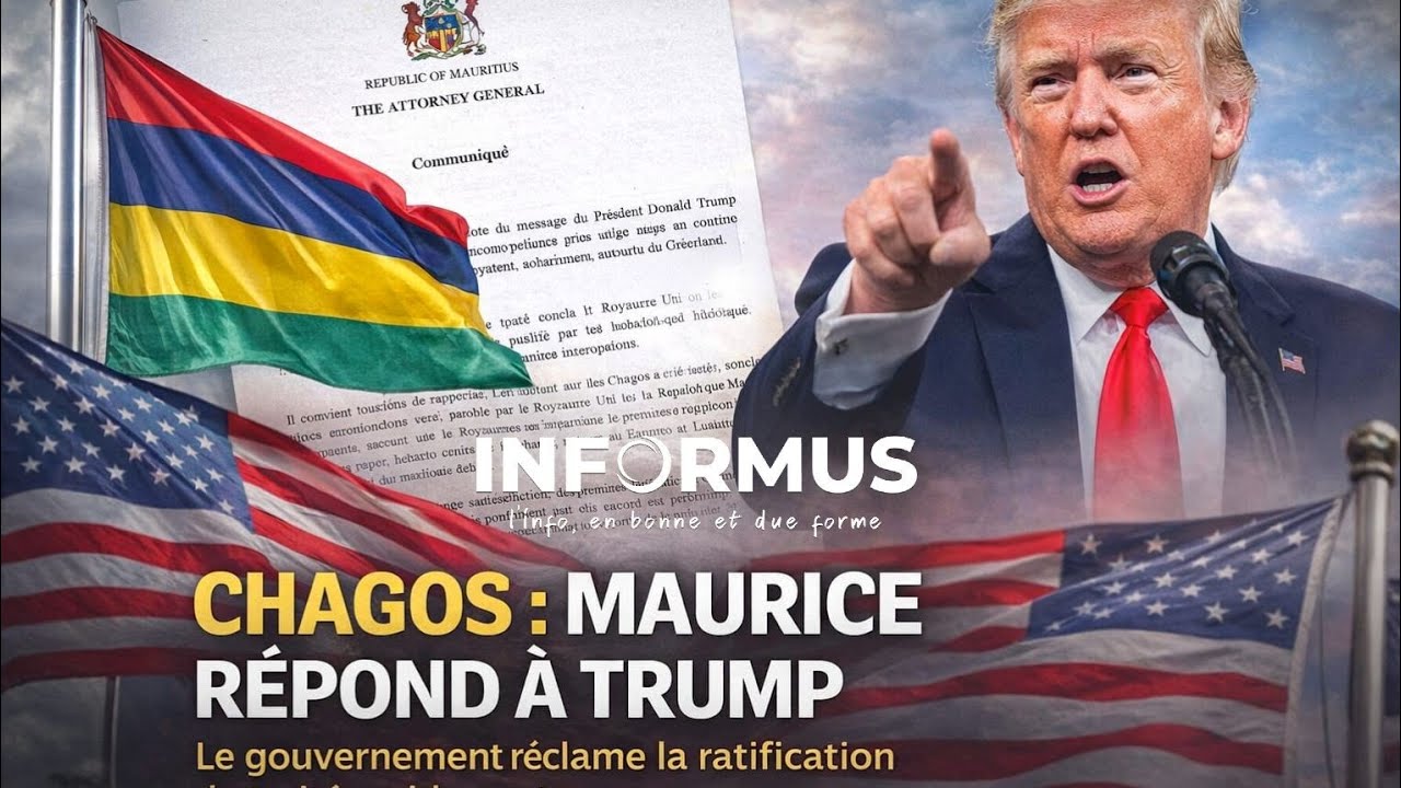 Maurice répond à Donald Trump sur Chagos / Diego Garcia 