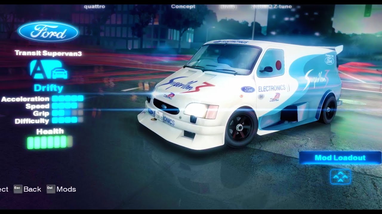 Ford Transit Supervan3 #blur