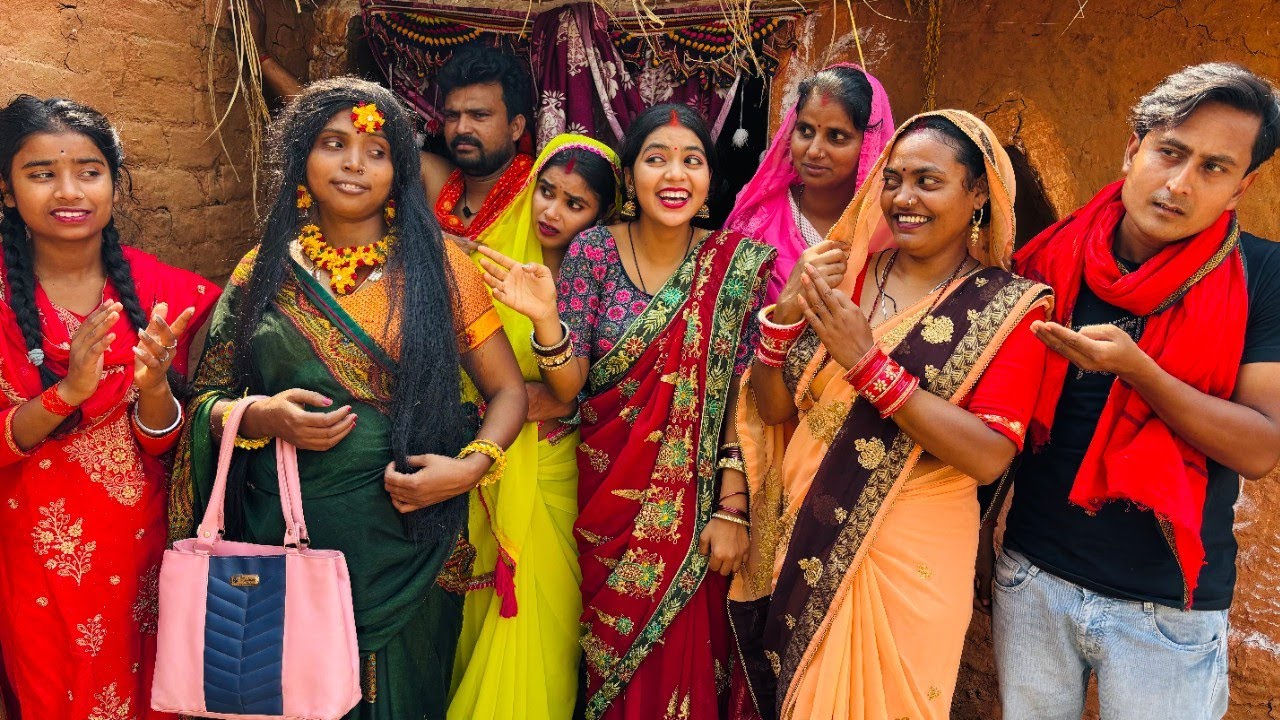 टिहुकनी बुआ, देखिये कैसे बियाह के घर में बात-बात में नौटंकी करती है।|Gawar Bhauji Priti Singh Comedy