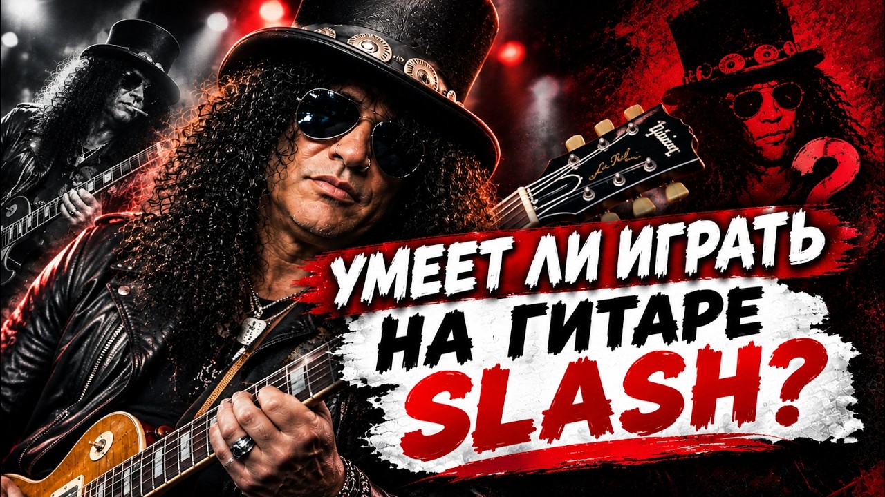 Can Slash actually play guitar?