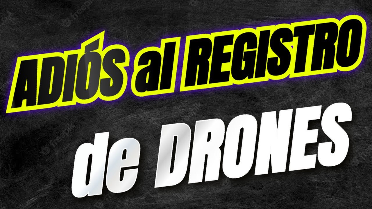 “¡ADIÓS al REGISTRO de DRONES! El Supremo NOS DA LA RAZÓN”