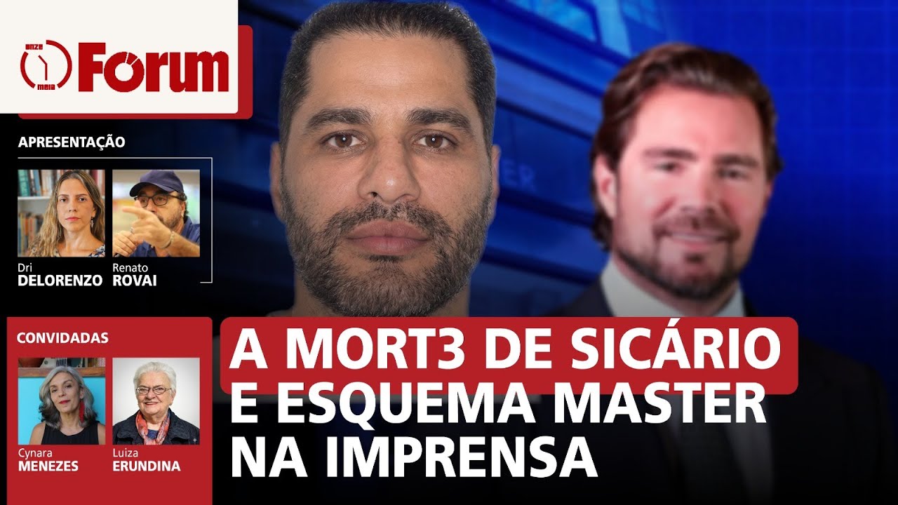 A morte de Sicário, capanga de Vorcaro, emenda Master e Ciro Nogueira | Fórum Onze e Meia | 05.03.26