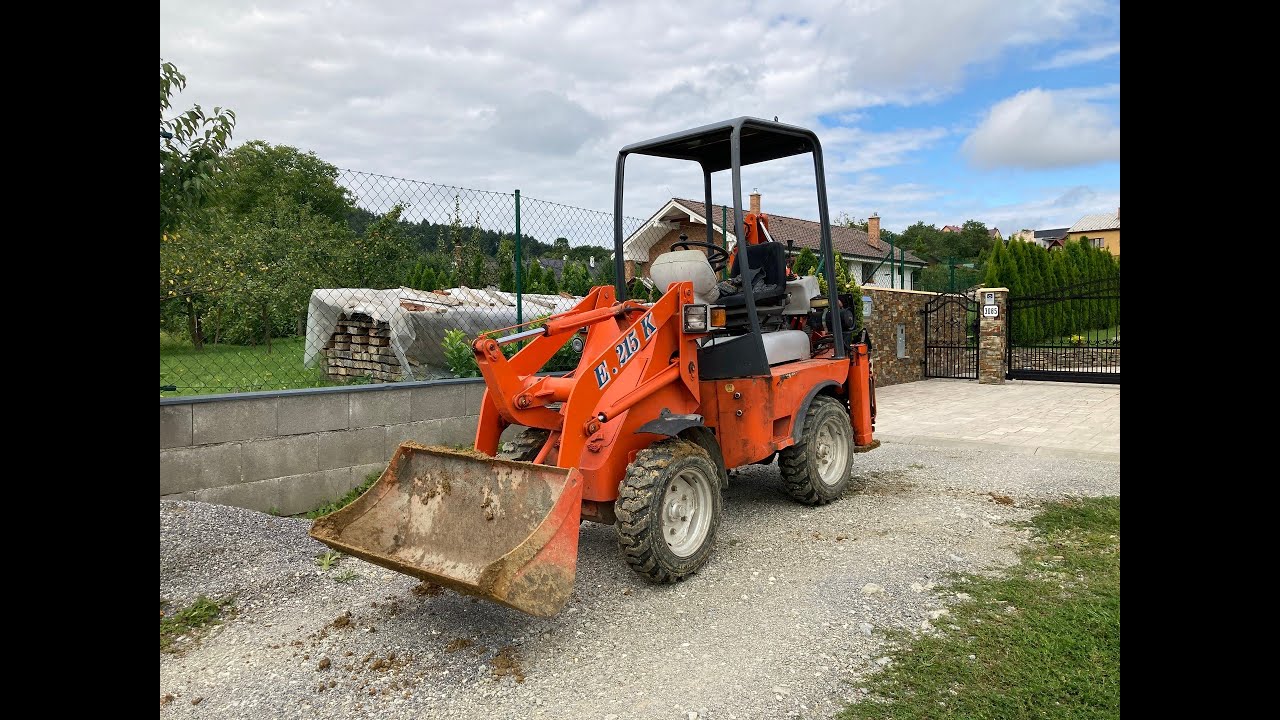 Eurocomach E215K - Mini backhoe loader
