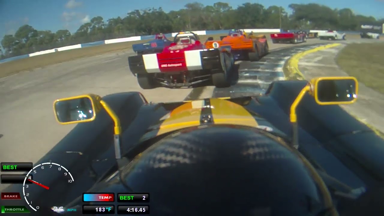 SCCA Sebring Turkey Trot SRF3 Feature Race Engine Camshaft Failure