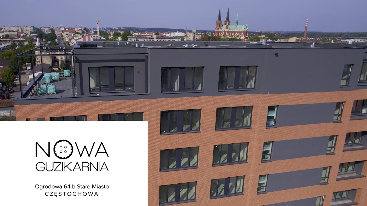 Nowa Guzikarnia - nowe gotowe mieszkania w centrum Częstochowy na sprzedaż www.WEST-END.pl