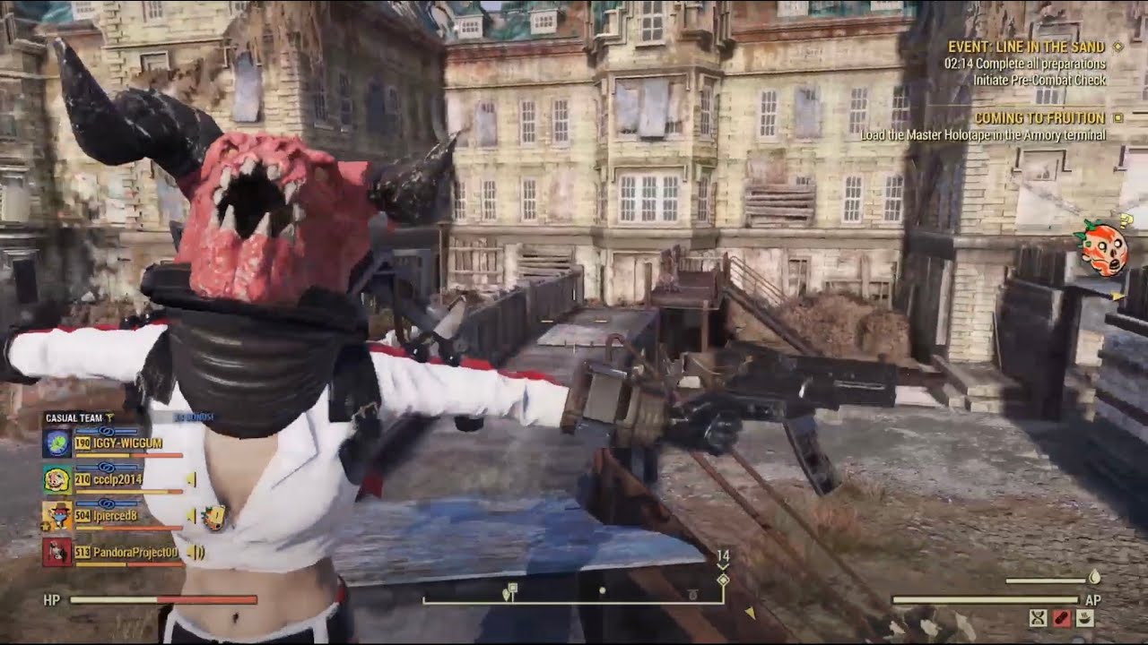MUTATION INVASION LINE IN THE SAND Fallout 76 Season 12 livestreaming FO76 playthrough walkthrough