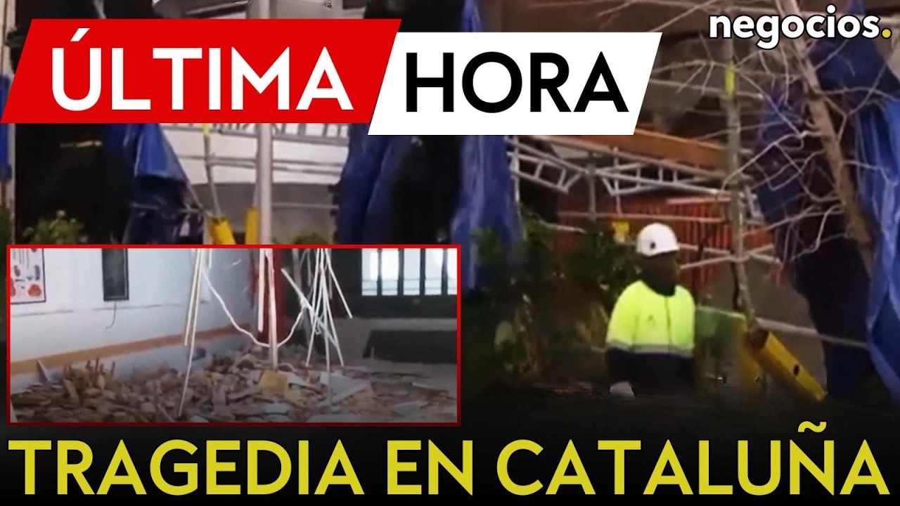 ÚLTIMA HORA | Tragedia en Cataluña: una mujer muere tras el colapso de un techo por el temporal