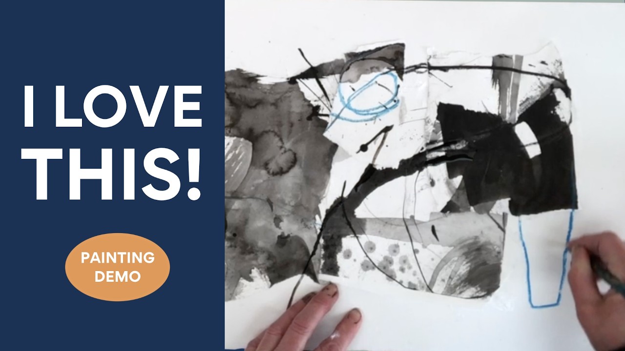Demo - Playing with Ink and Collage