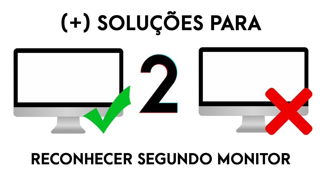 (+) WINDOWS NÃO RECONHECE MONITOR (8 SOLUÇÕES)