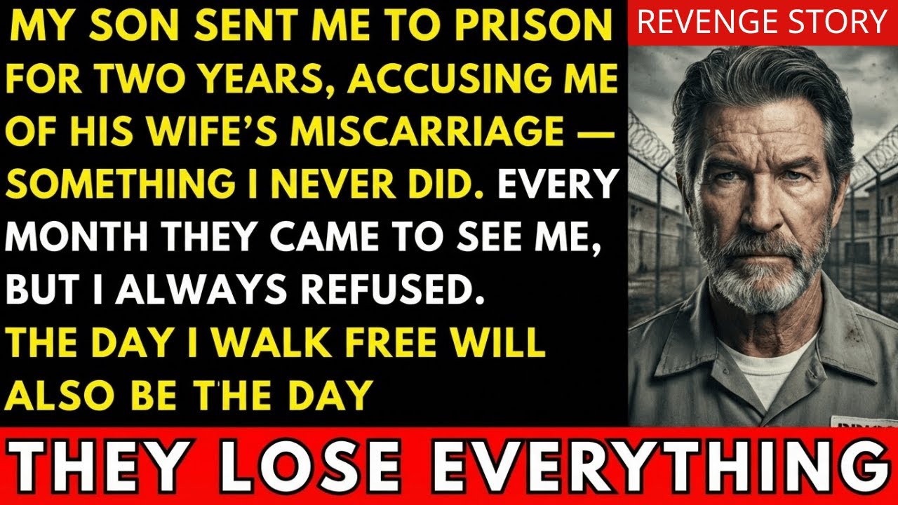 My Son Imprisoned Me for Two Years — The Day I’m Released Changes Everything / revenge story