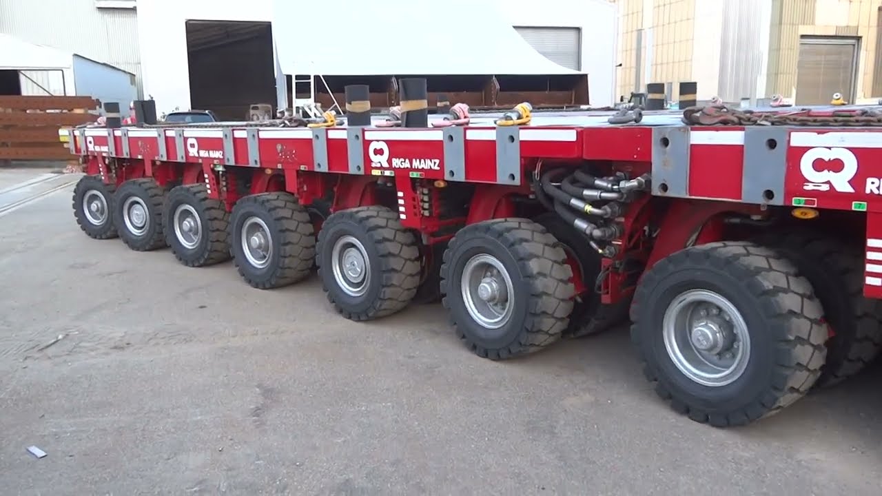 Convoi Riga Mainz, Module Kamag SPMT, Copyright Manugo