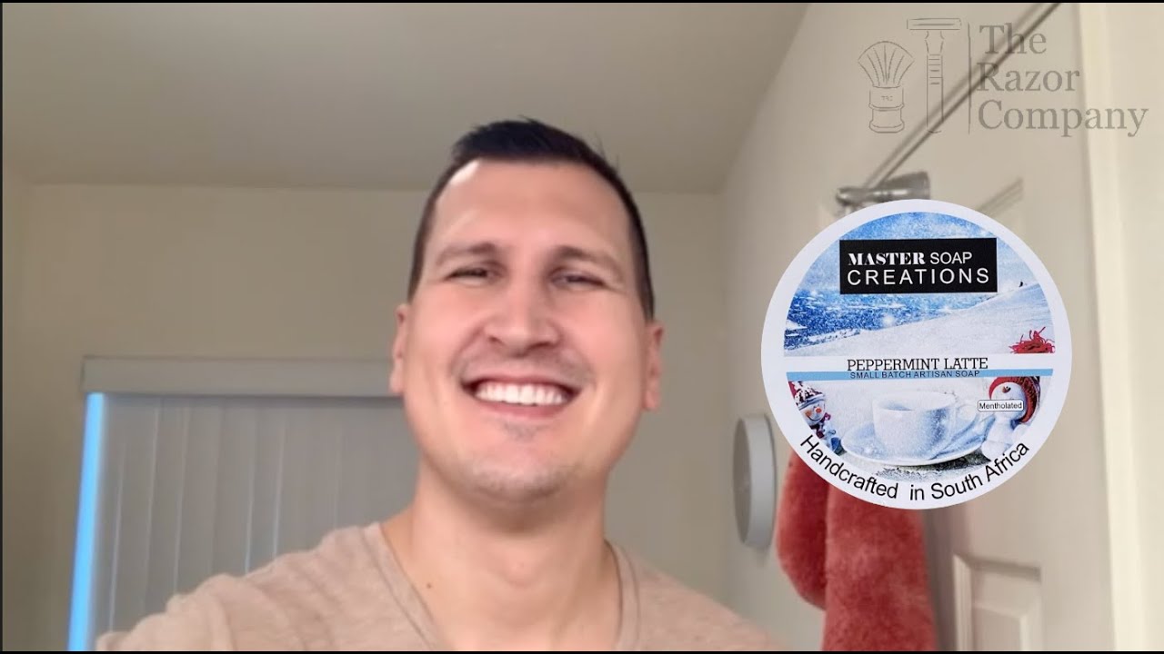 Master Soap Creations Peppermint Latte Shaving Soap, Merkur 34G, Williams Aftershave | Shave & Chat
