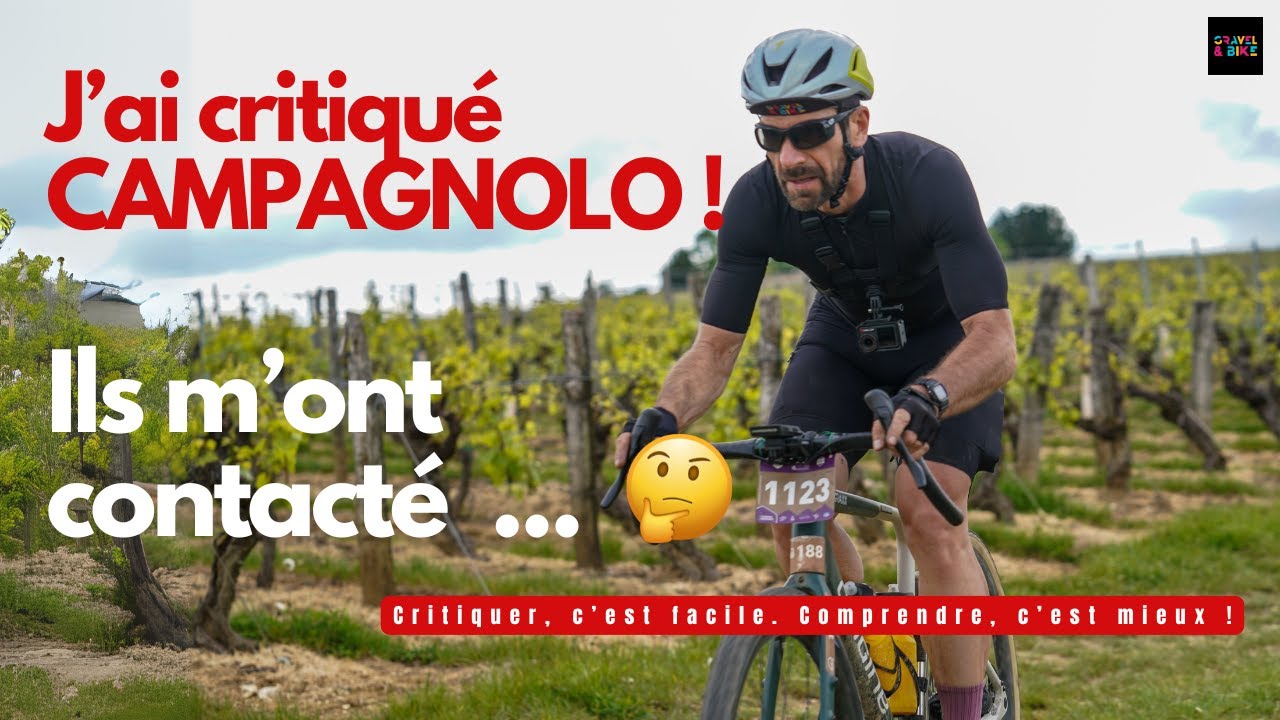 J’ai critiqué Campagnolo… ils m’ont contacté 😳
