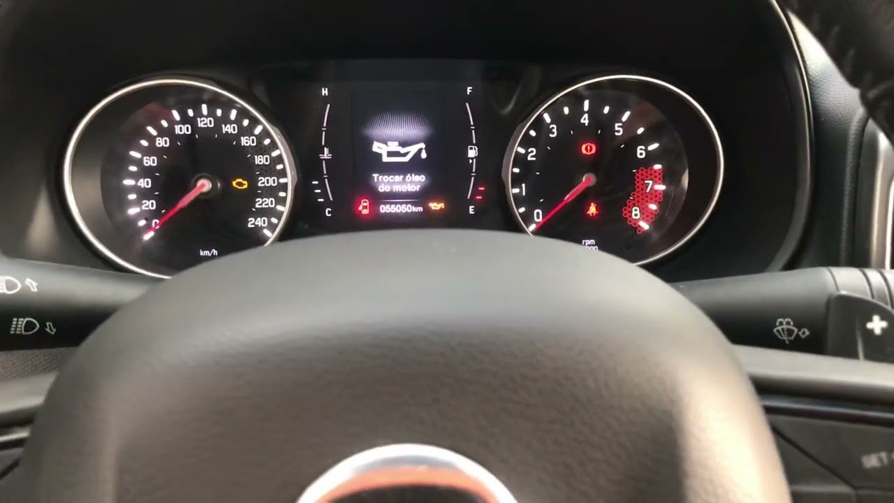 Tirando mensagem de troca de óleo da Fiat Toro!!