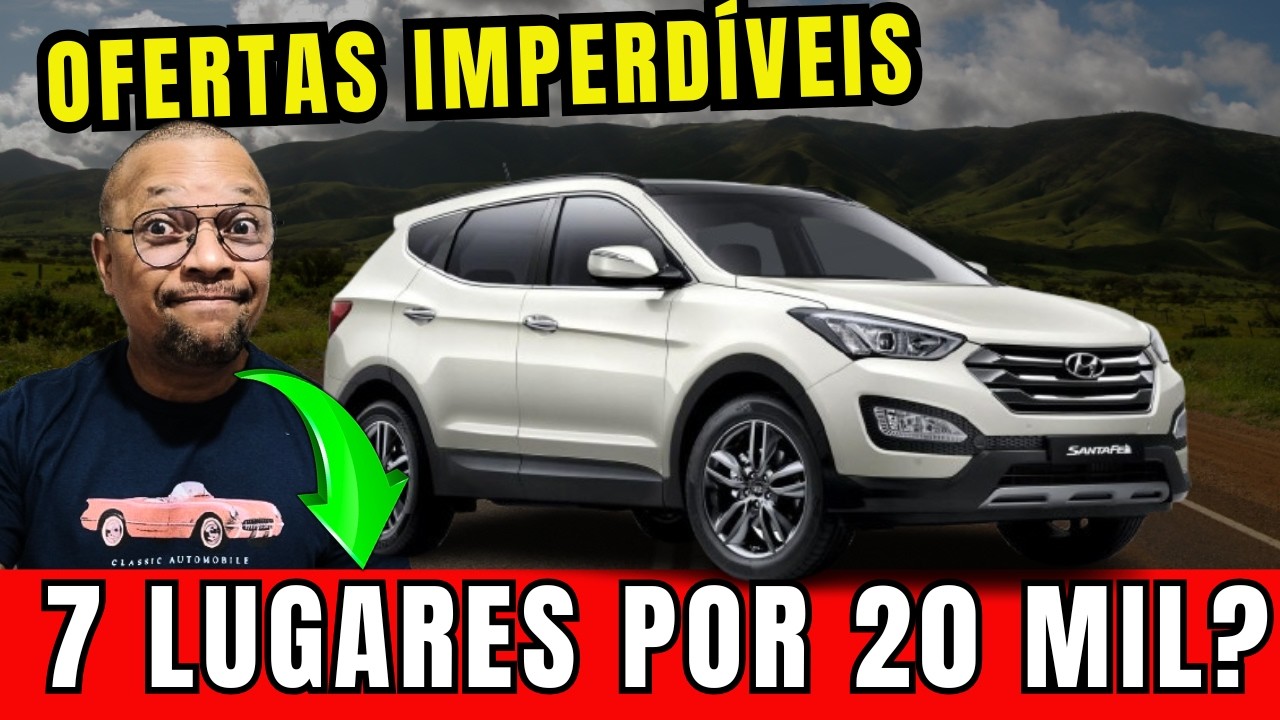 QUAIS S&Atilde;O OS TOP 5 MELHORES CARROS DE 7 LUGARES USADOS