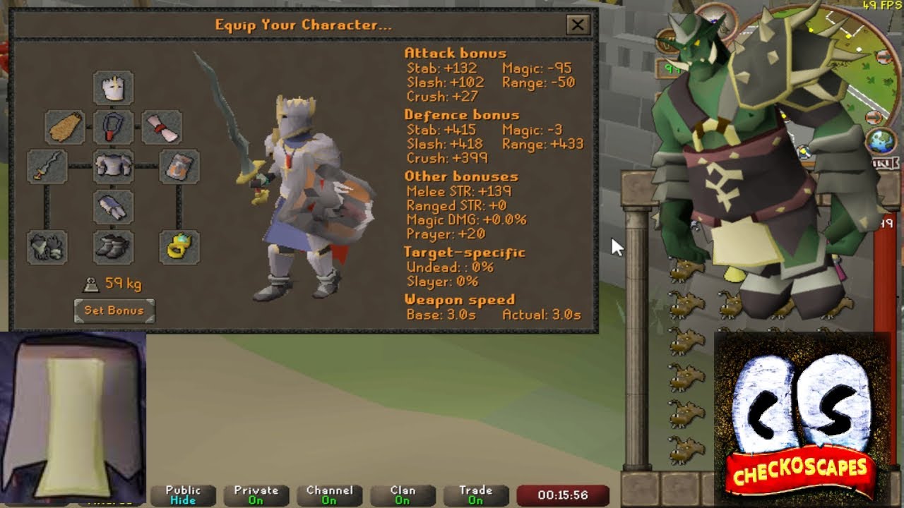 Solo Bandos Guide with Melee OSRS