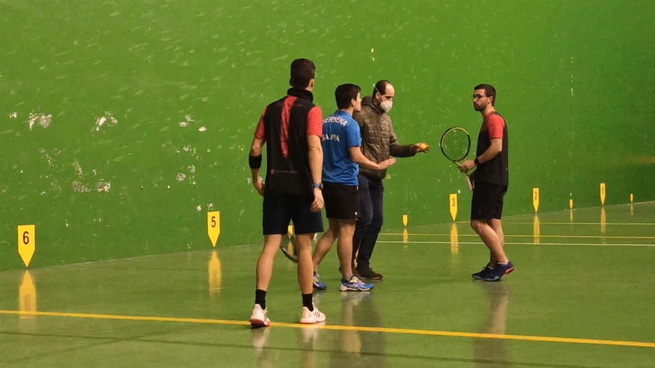 FRONTENIS-OPEN de IRURTZUN 2022-FINAL-J.A Clavería - Adrián Ruiz VS Miguel Martin y Dani De La Villa