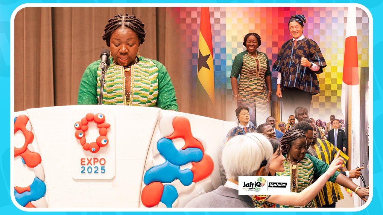 EXCLUSIVE: Ghana's Trade Minister Hon. Ofosu-Adjare FULL SPEECH at speaks at 2025 Osaka Expo #japan