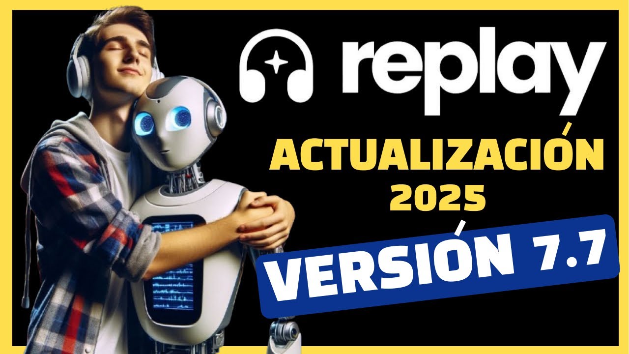 Replay AI: NUEVA Actualización que CAMBIA TODO en 2025 🚀 CLONAR VOCES CON IA