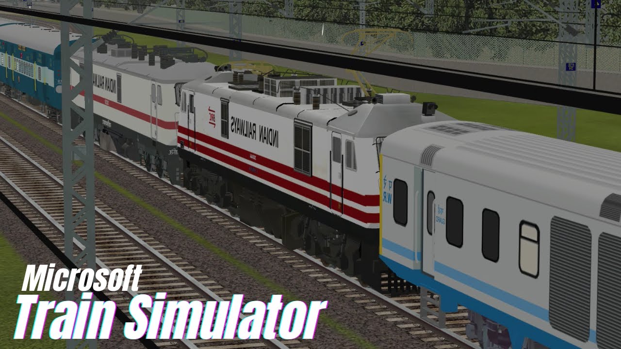 TRAIN ACCIDENT in IR- MSTS OPEN RAILS | Indian Train Simulator