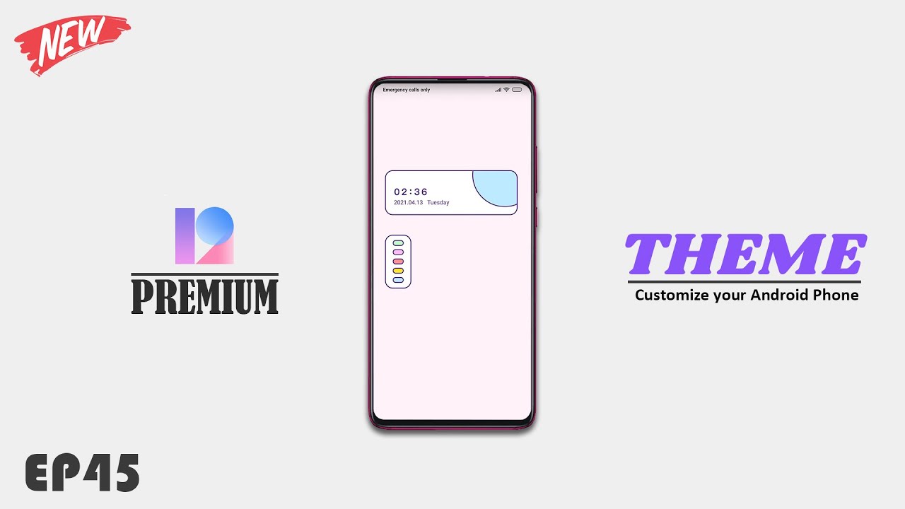 Premium MIUI 12 Theme | Latest and Simple MIUI 12 Theme | MIUI Theme Episode - 45