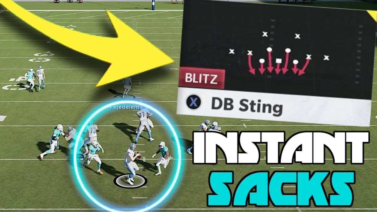 GET INSTANT SACKS WITH THIS NEW BLITZ! MADDEN 21 BLITZ AND PASS DEFENSE SCHEME!