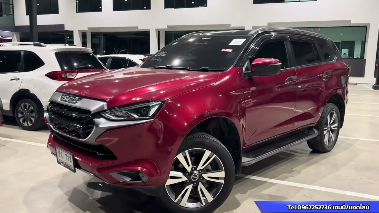 Mux 1.9 Ultimate ปี2023 วิ่ง7หมื่นโล สีแดงหลังคาดำสวยๆ #เพชรยนต์ #รถครอบครัว #mux #มิวเอ็กซ์มือสอง 