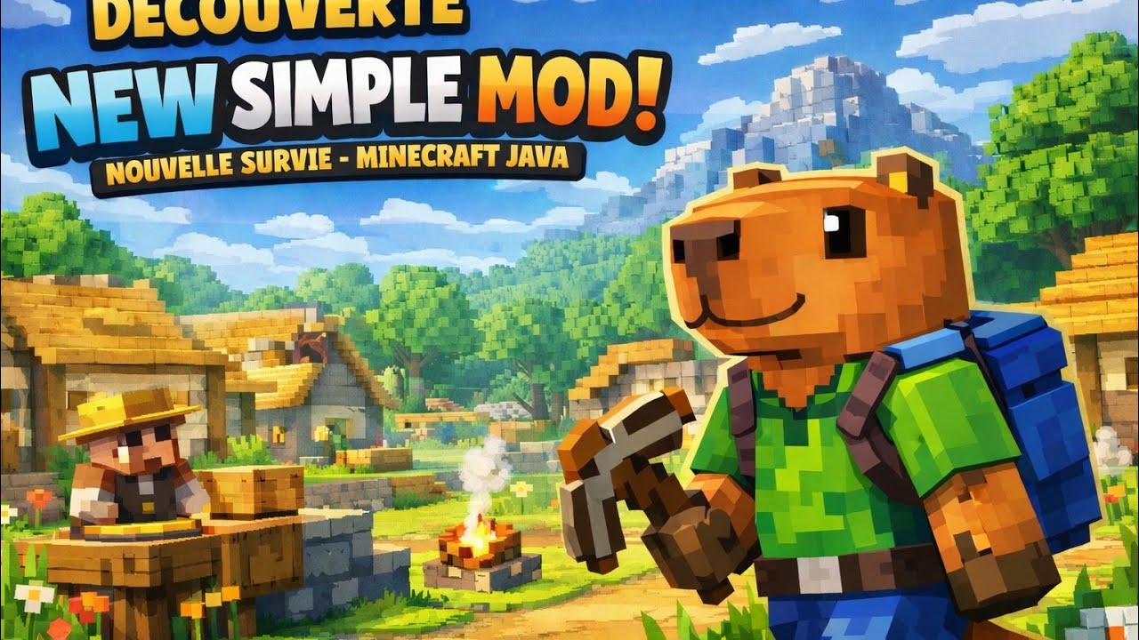 J'ai découvert le meilleur modpack Minecraft java!!!(new simple mods)