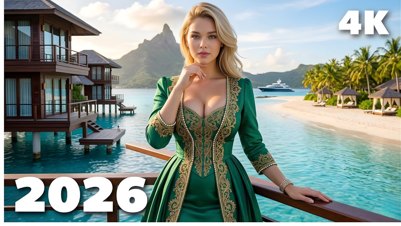🌴 Best Vocal Tropical House Mix 2026  Chill Deep House Summer Beach Vibes  Relaxing Music 4K