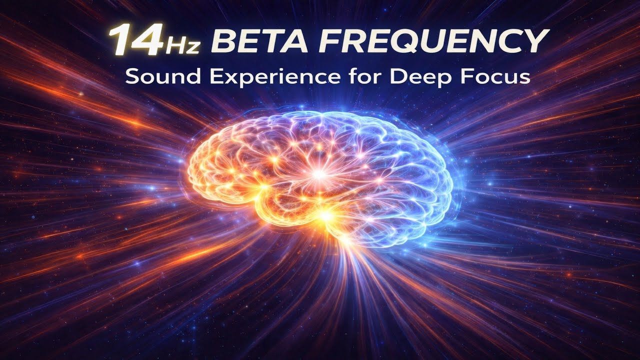 14Hz Beta Frequency | Sound Experience for Deep Focus and productivity