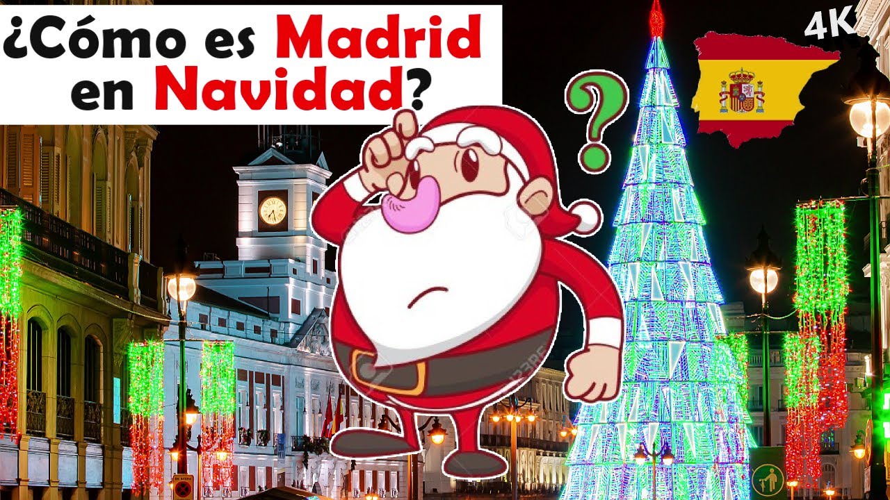 Madrid en Navidad 🎅🤶 Luces y mercados navideños 🎄☃️💝