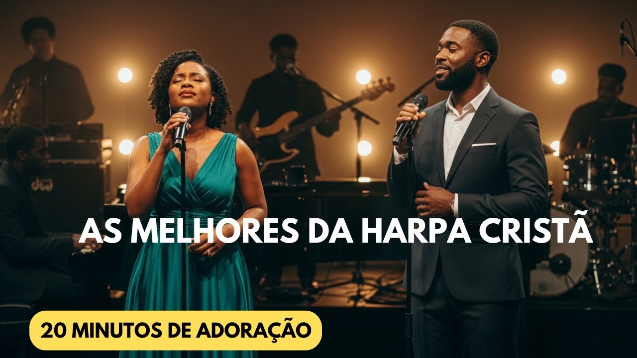 As Mais Belas Harpas Cristãs ❤️🎶 🎤| Louvores Eternos que Tocam a Alma