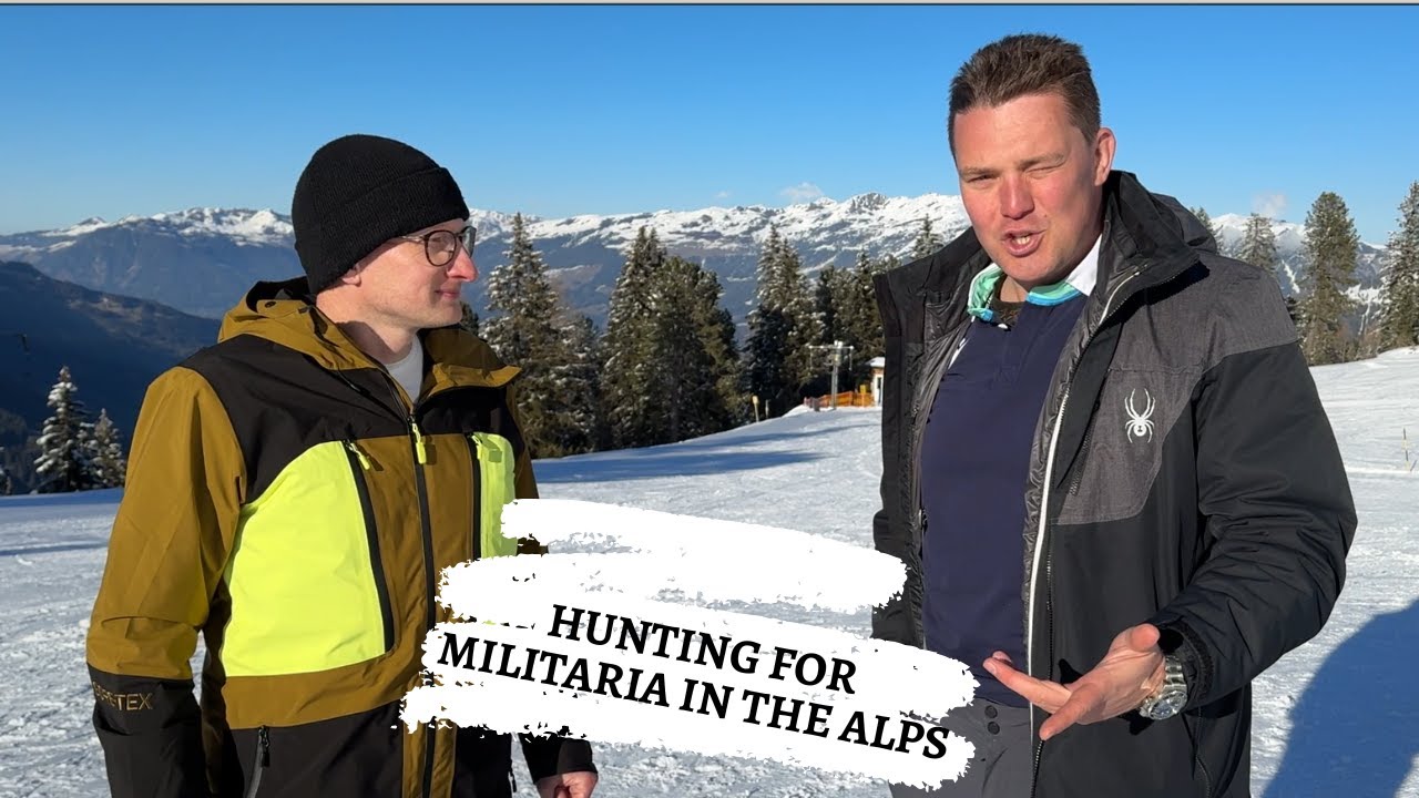 Hunting for militaria in the Alps 2025 | Bevo-militaria.com