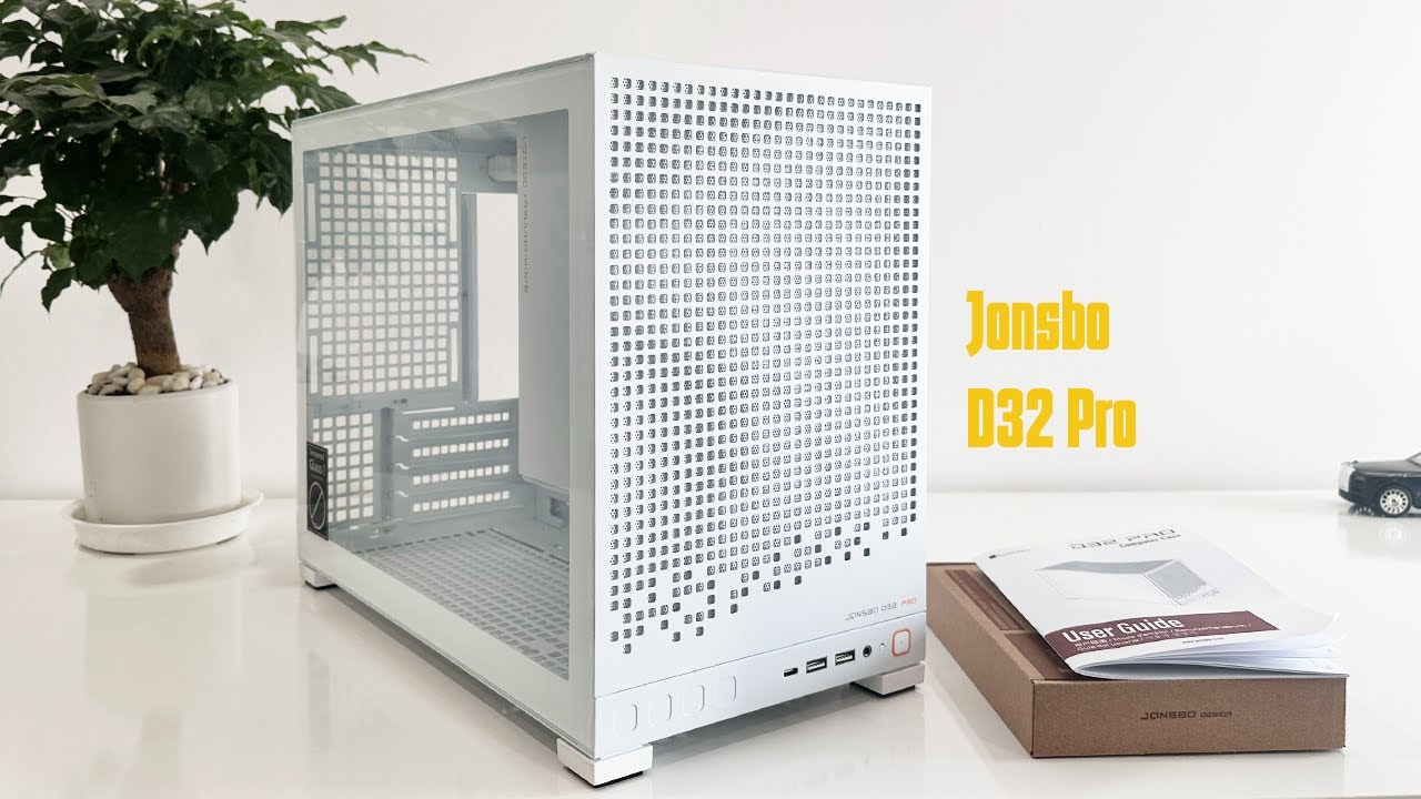 Đập hộp Jonsbo D32 Pro hơn 1 củ, quá đẹp để build PC full trắng
