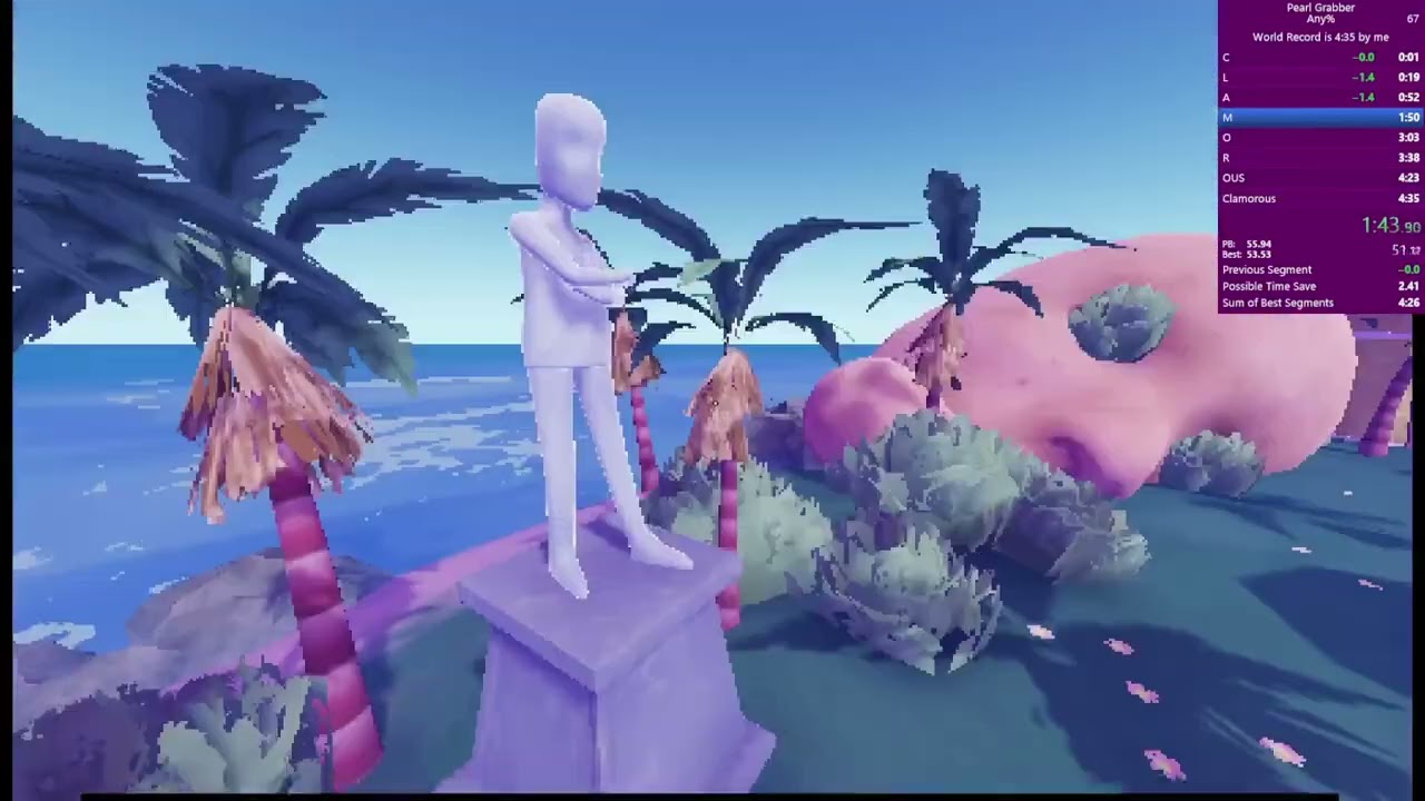 Clamorous. Gioia- Pearl Grabber in 4:26.000 WR!!