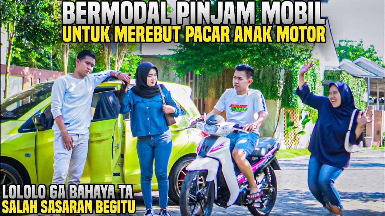 MOTOR FIZ R KU DITIKUNG MOBIL HASIL PINJAM!! ke-esokan harinya tak disangka..