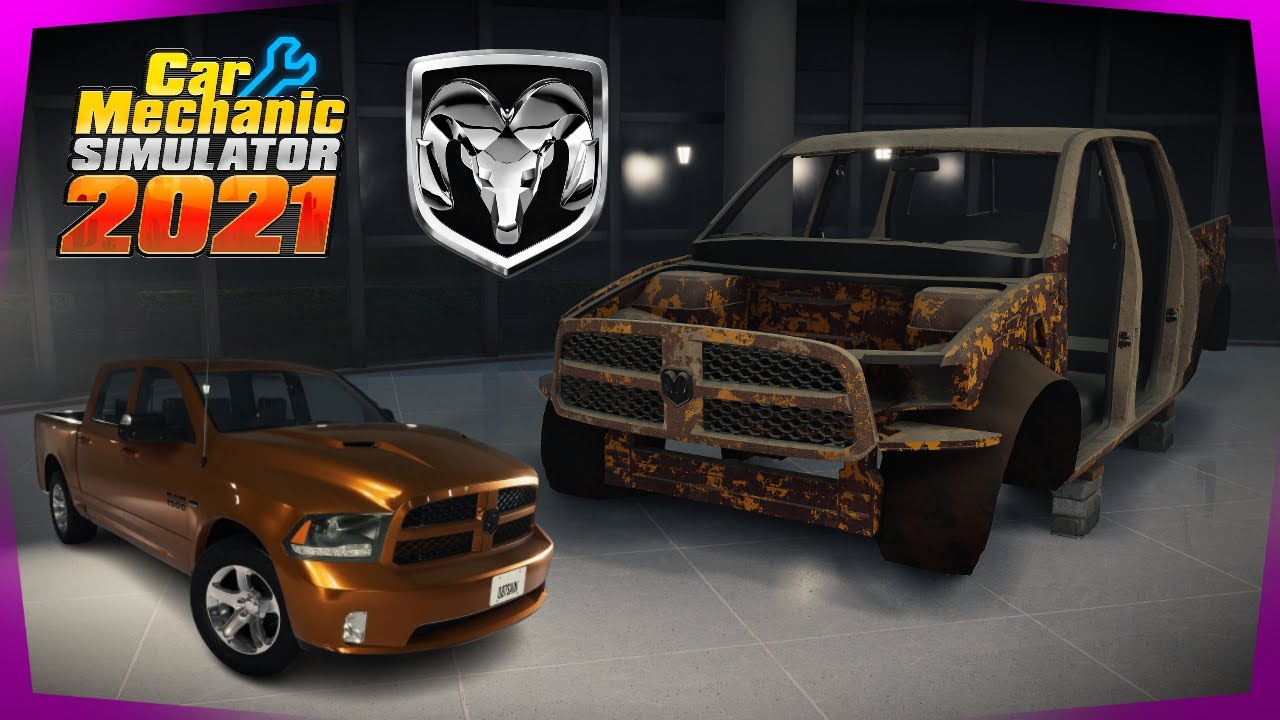 Car Mechanic Simulator 2021: 2016 Ram 1500 Yellow Sport Restoration | Ram DLC