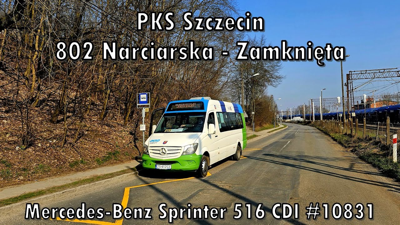 PKS Szczecin - linia 802, Mercedes-Benz Sprinter 516 CDI #10831